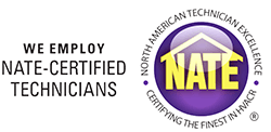 We employ NATE certified Technicians at Comfort Solutions in MO